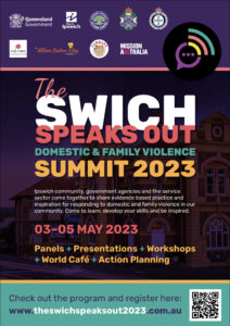 The Swich Speaks Out DFV Summit 2023 event flyer